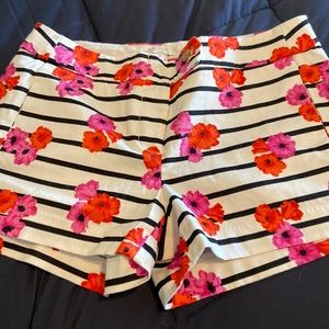 Printed J.crew chino shorts